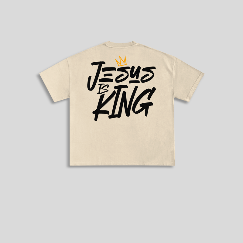 Camiseta Oversized Jesus is King