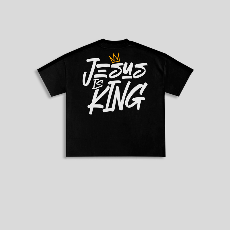 Camiseta Oversized Jesus is King