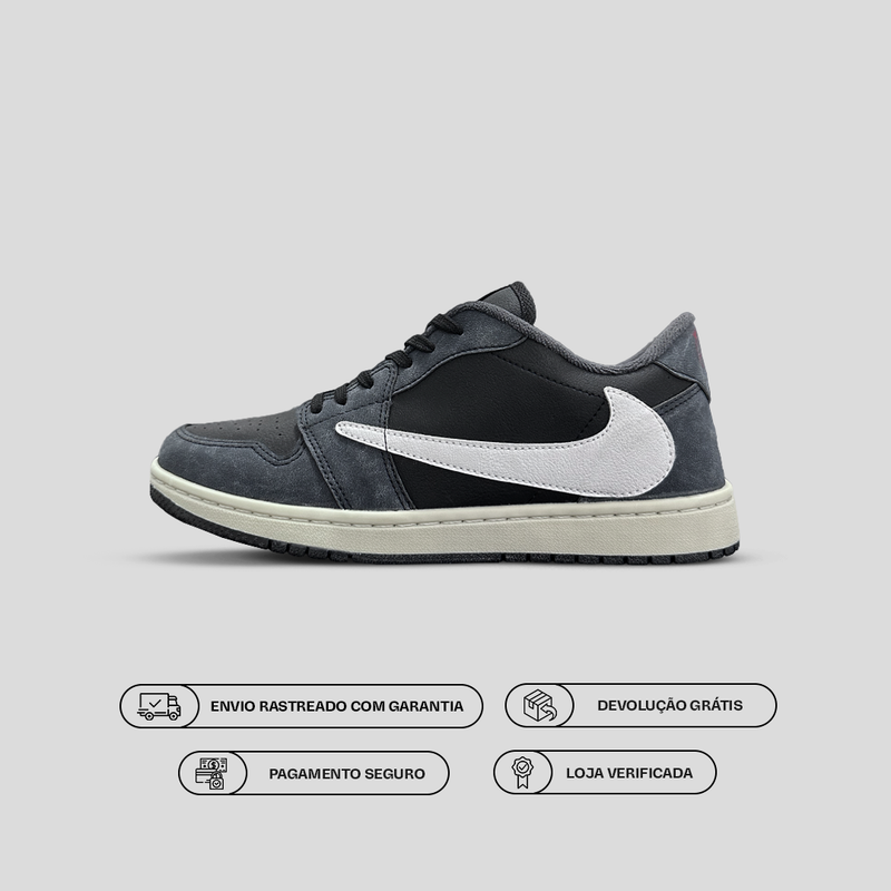 Air Jordan Low Travis Scott - Cinza/Preto