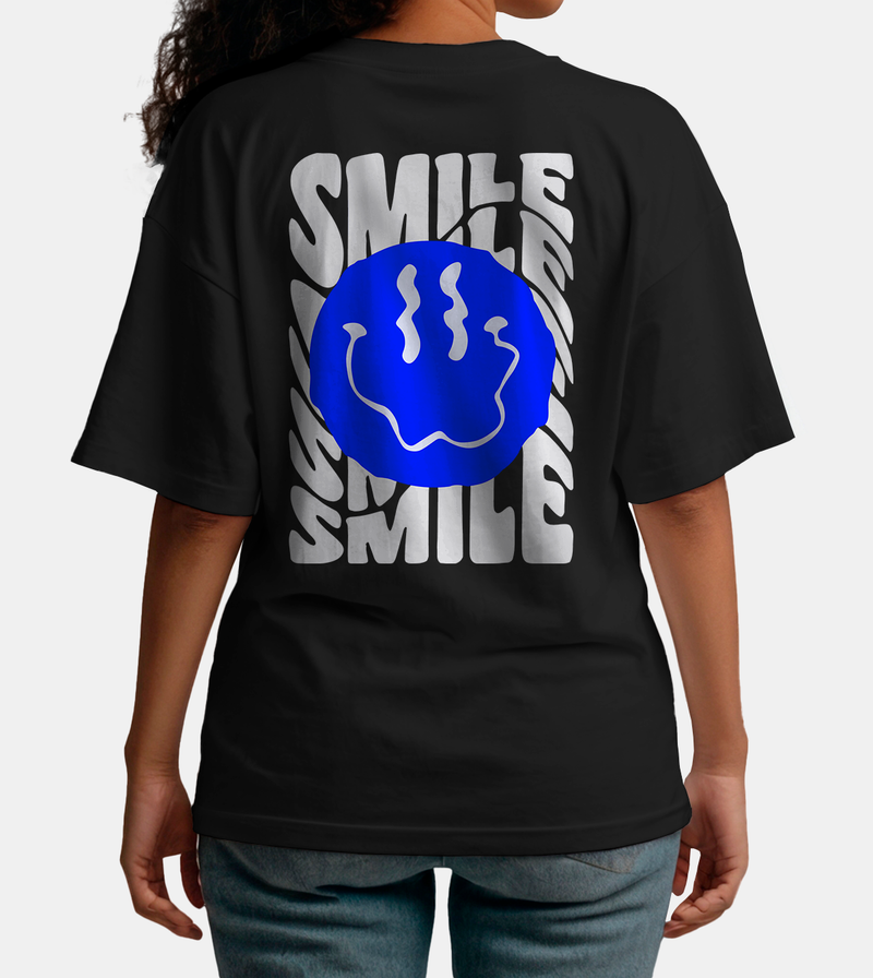 Camiseta Oversized Smile