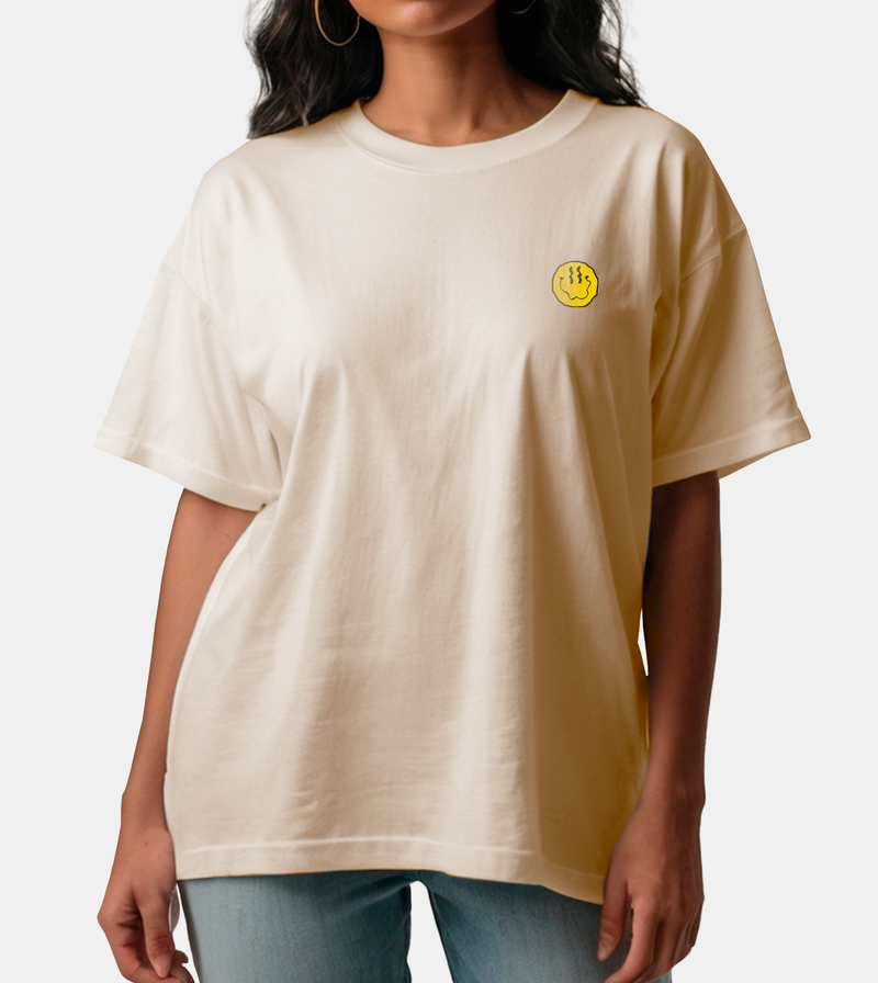 Camiseta Oversized Smile