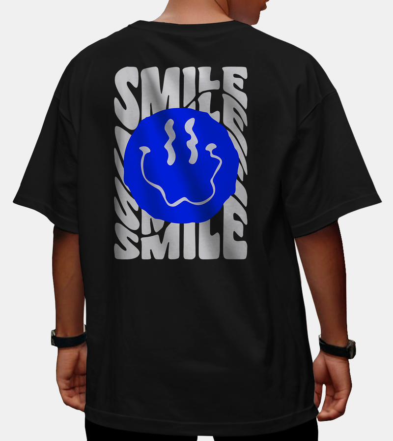 Camiseta Oversized Smile