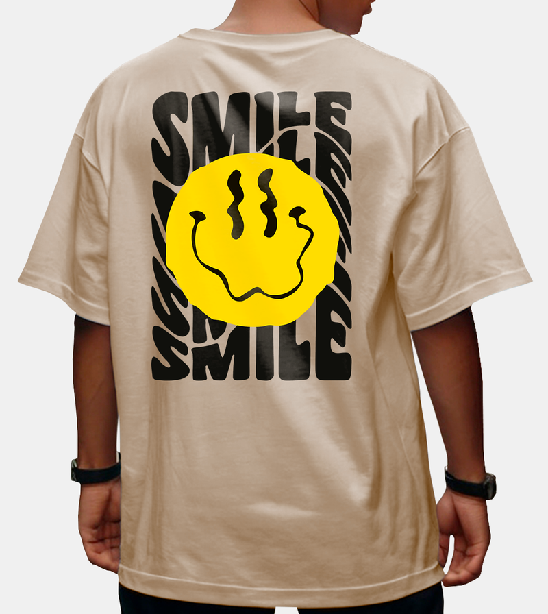 Camiseta Oversized Smile